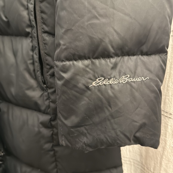 Eddie Bauer Lodge Down Duffle Coat - Picture 3 of 6